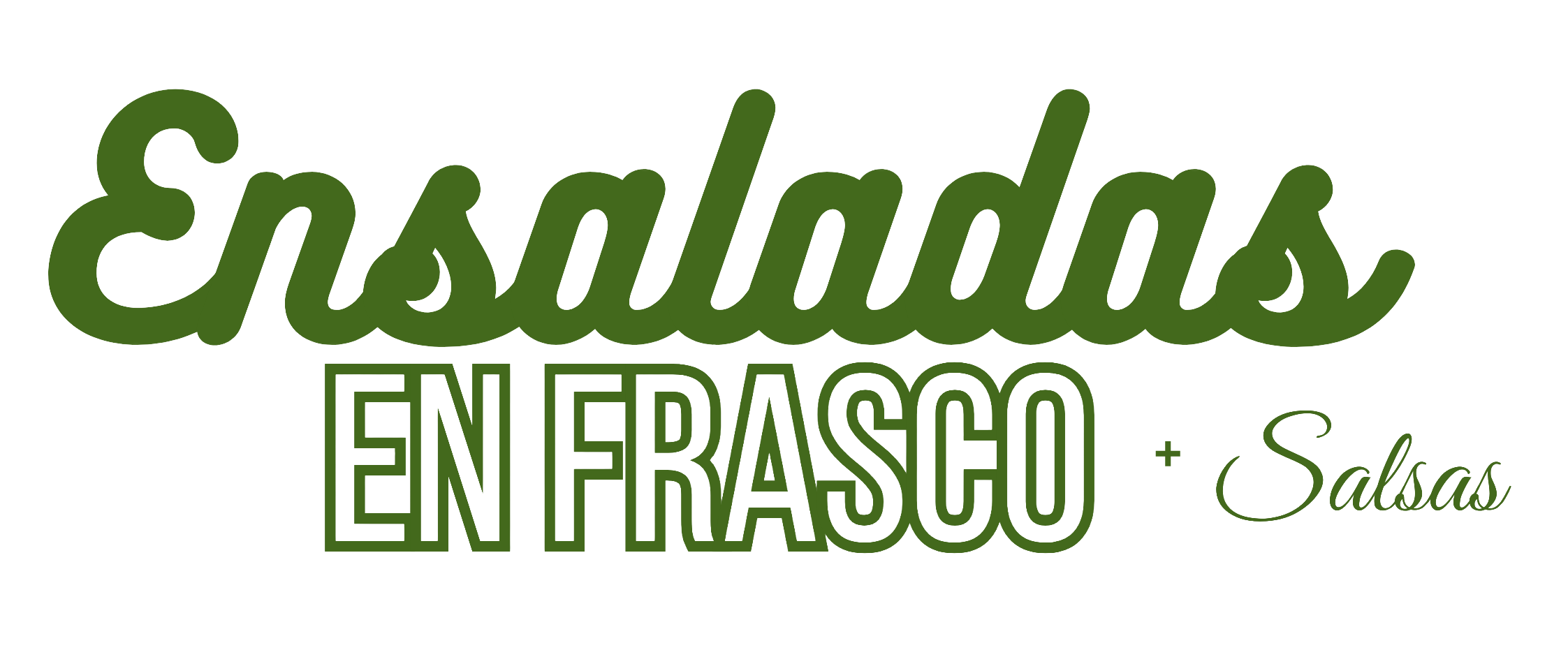 Ensaladas en Frasco + Salsas